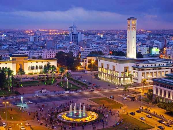 Mohammed V Square in Casablanca Mohammed V Square in Casablanca